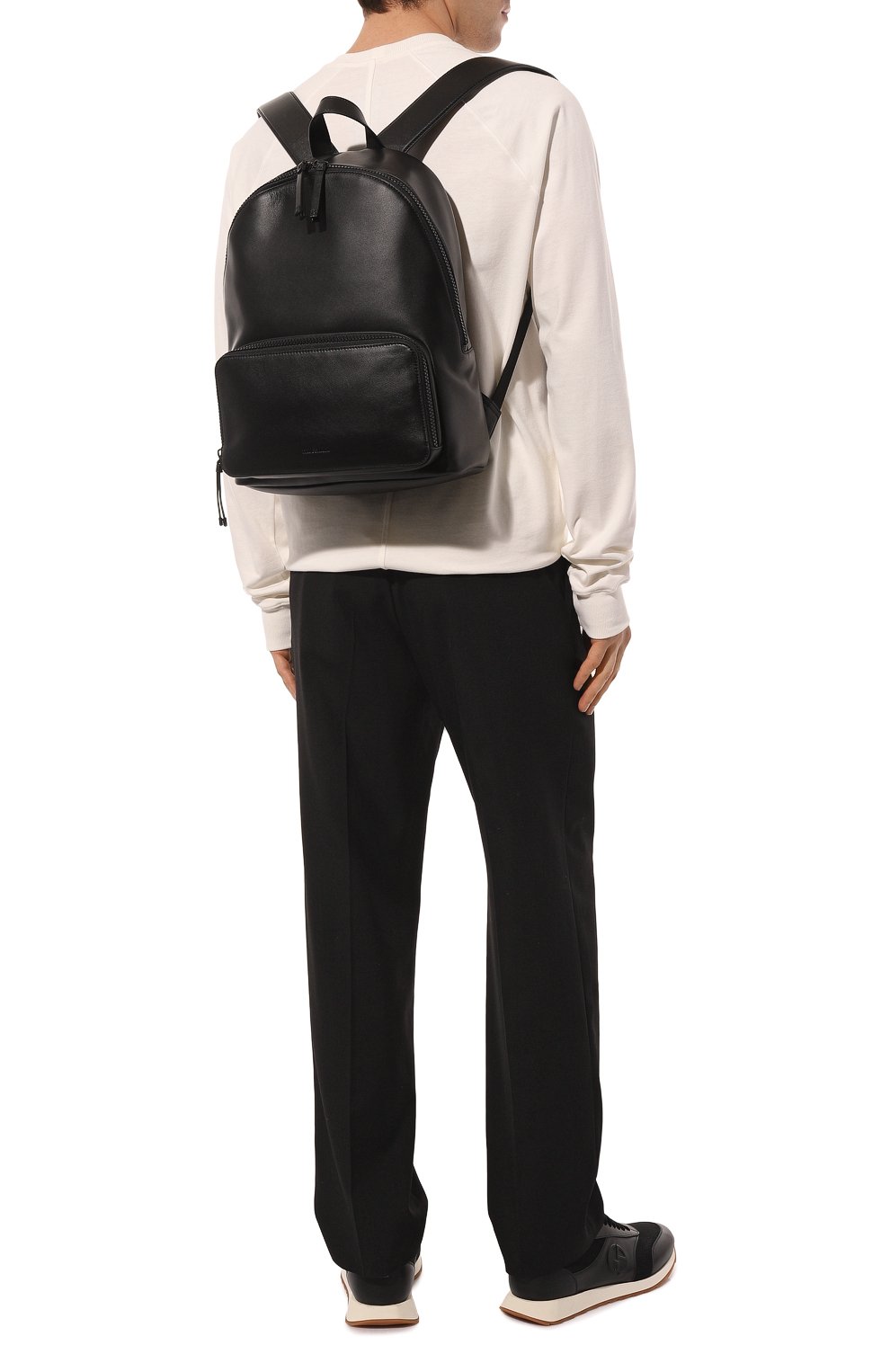 Кожаный рюкзак TRUSSARDI, арт. 71B00388-2P000298, фото 7