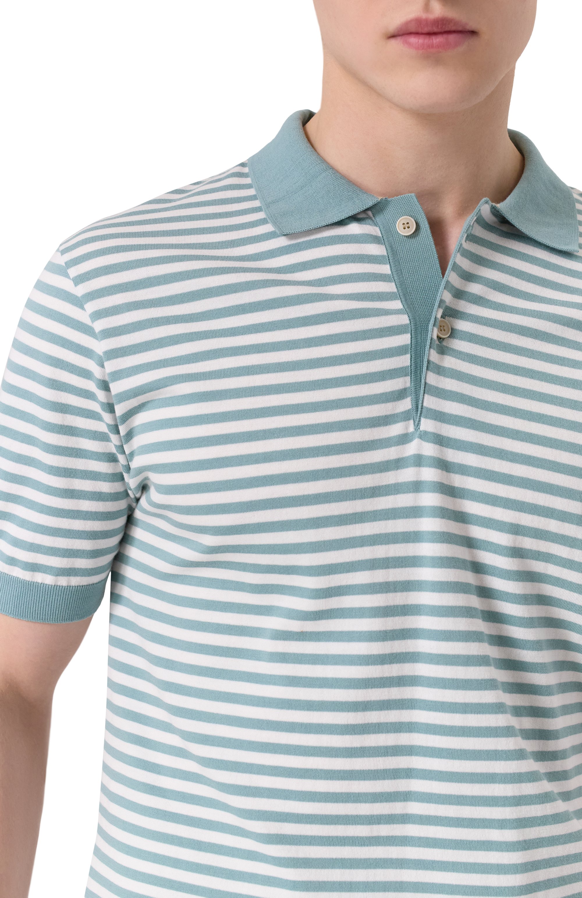 Хлопковое поло PAUL&SHARK, арт. 25411613, фото 5