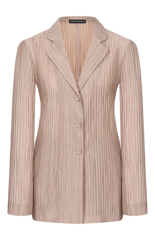 Жакет из лиоцелла Emporio Armani EW003445/AF20830 Бежевый EW003445/AF20830