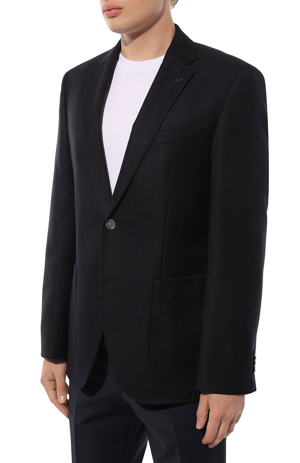 Шерстяной пиджак BOSS, арт. 50497256, фото 3