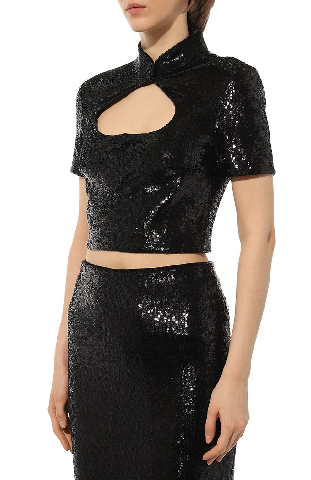 Топ с отделкой пайетками KALMANOVICH, арт. SS23K17, фото 3