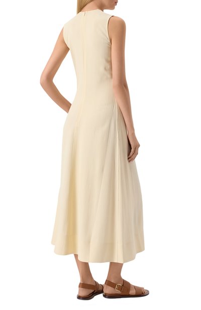 Платье из вискозы TOTEME, арт. 252-WRD0182-FB0192, фото 4