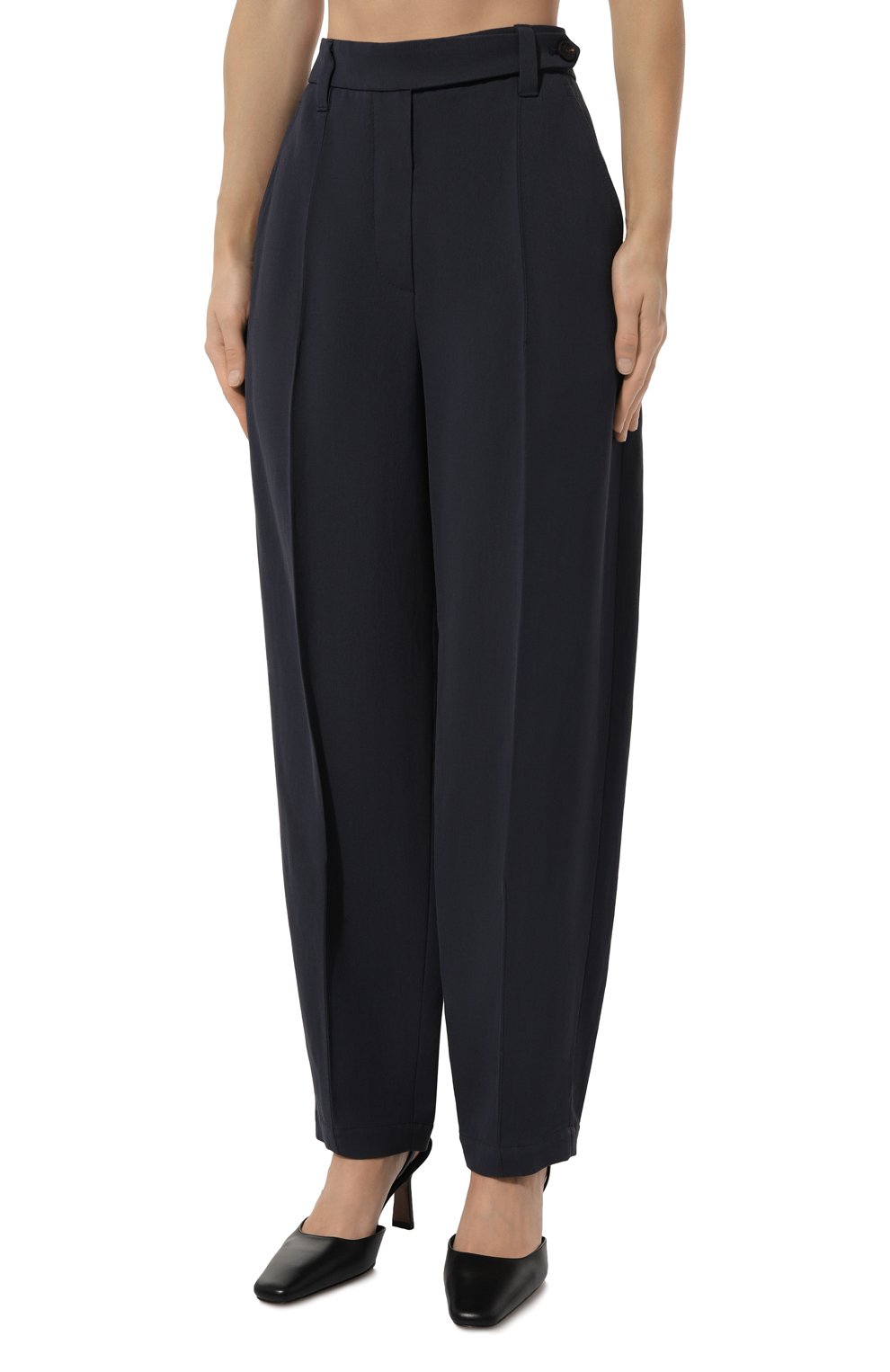 Брюки из вискозы и льна BRUNELLO CUCINELLI, арт. MH579B1297, фото 3