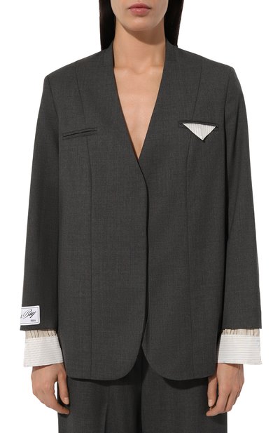 Шерстяной жакет ERIKA CAVALLINI, арт. P4WZ01, фото 3