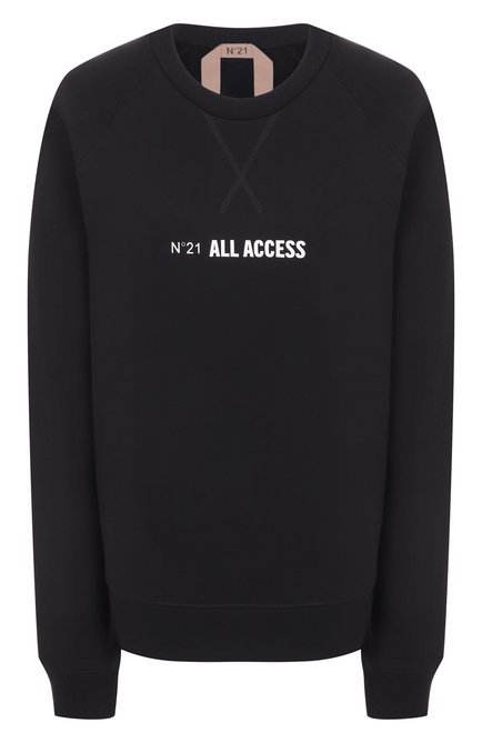 Женский хлопковый свитшот N21, арт. E042/6329