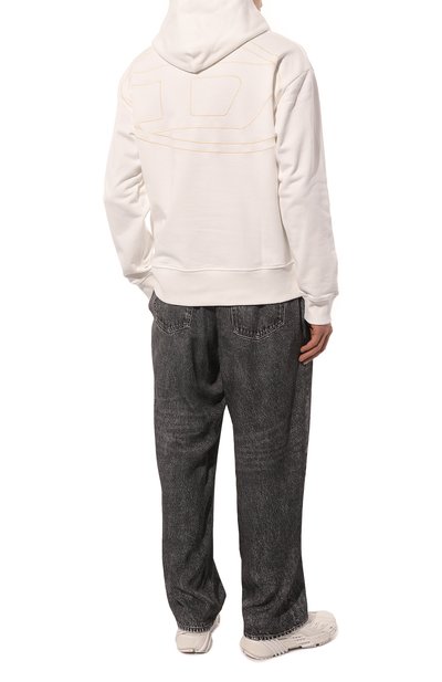 Хлопковое худи DIESEL, арт. A08231/0GYCJ, фото 2