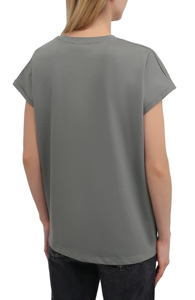Хлопковая футболка BALMAIN, арт. VF0EF010/B013, фото 4