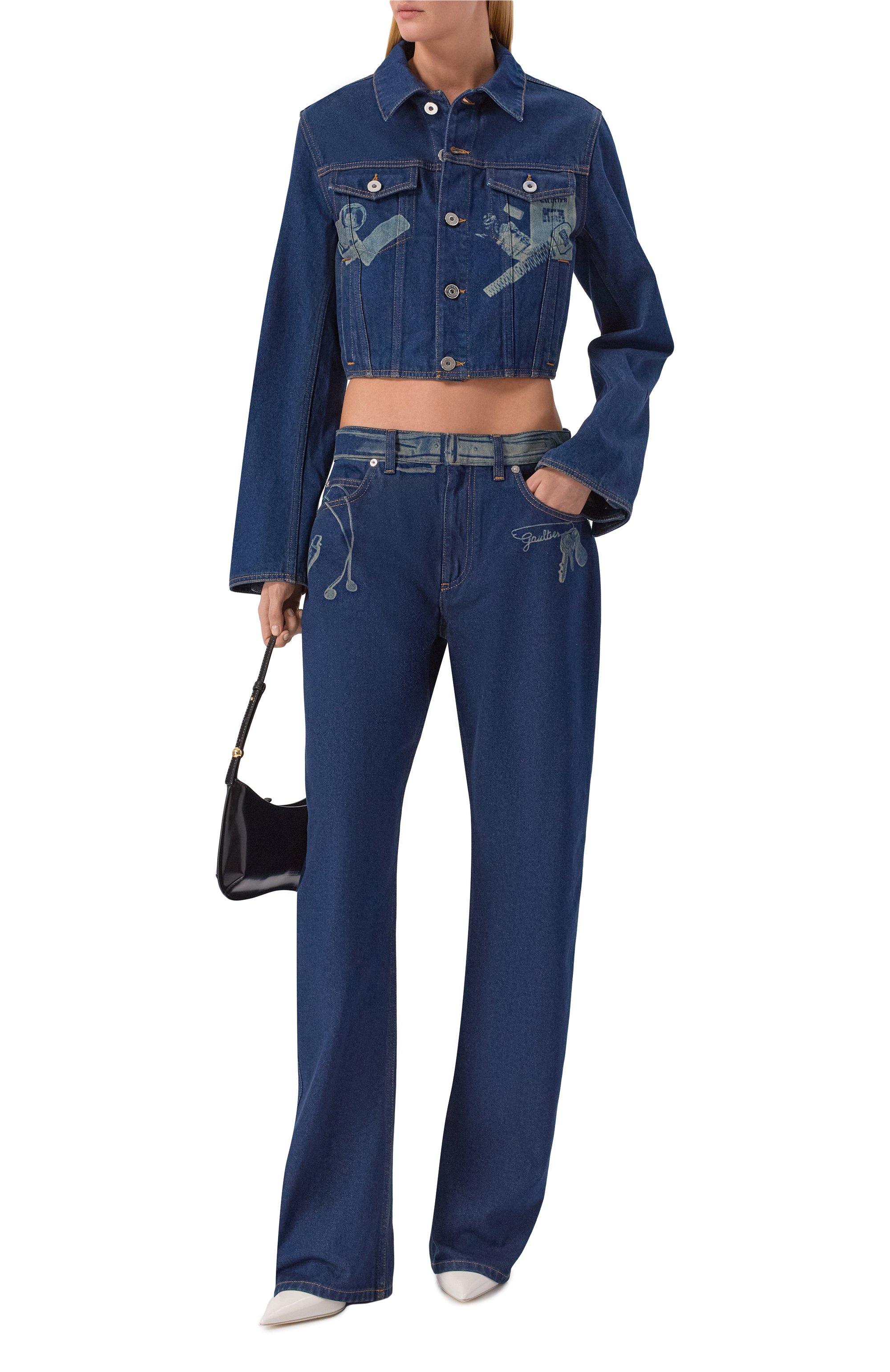 Джинсовая куртка JEAN PAUL GAULTIER, арт. 26/01-W-JA035/D027, фото 2