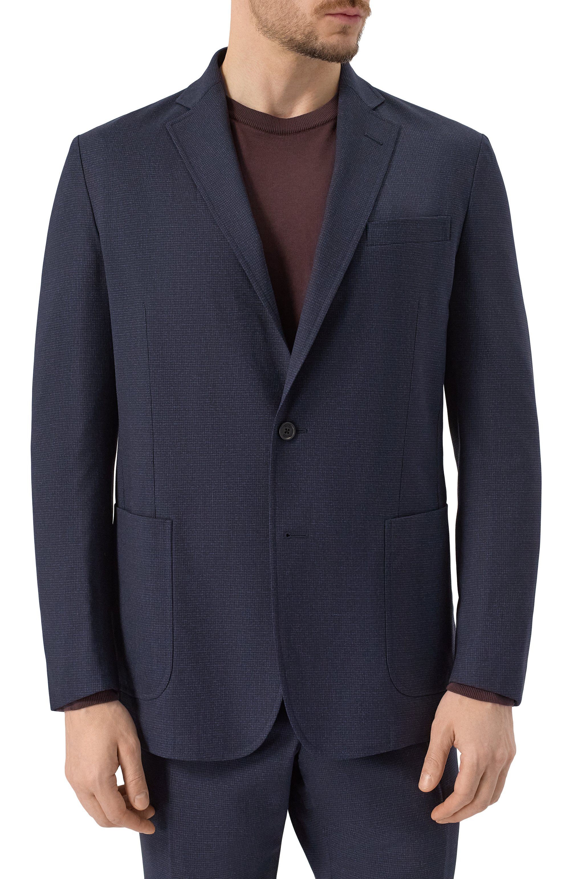 Костюм из шерсти и шелка ZILLI, арт. SL2T0DM098412015Q, фото 4