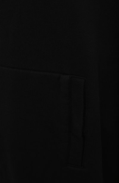 Хлопковое худи DANIILBERG черного цвета по цене 24720 руб., арт. DBFW2013, фото 5 Хлопковое худи DANIILBERG, арт. DBFW2013, фото 5