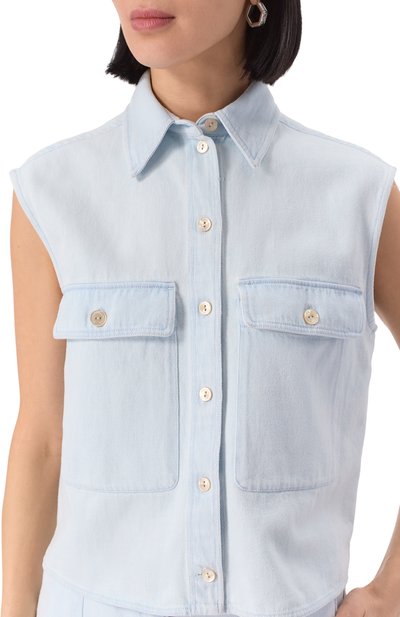 Джинсовый жилет AGNONA, арт. TF0907E/U2079, фото 5