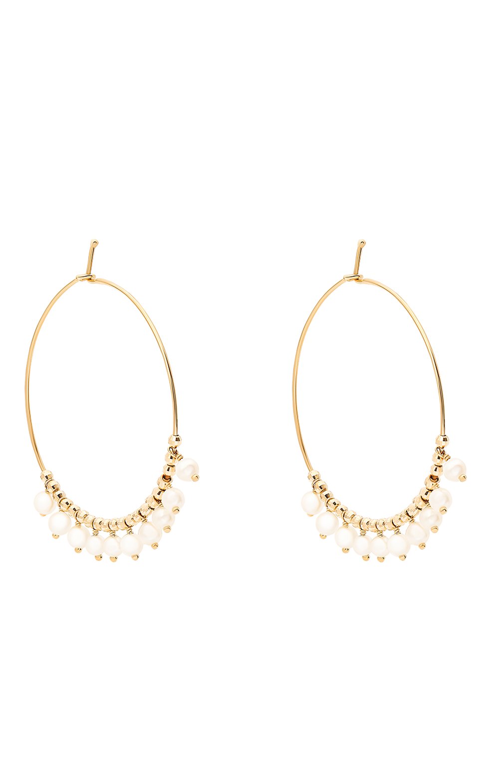 Серьги MIZUKI бесцветного цвета по цене 132250 руб., арт. SBE224, фото 1 Серьги MIZUKI, арт. SBE224, фото 1