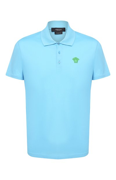 Хлопковое поло VERSACE, арт. A87427/A237141, фото 1