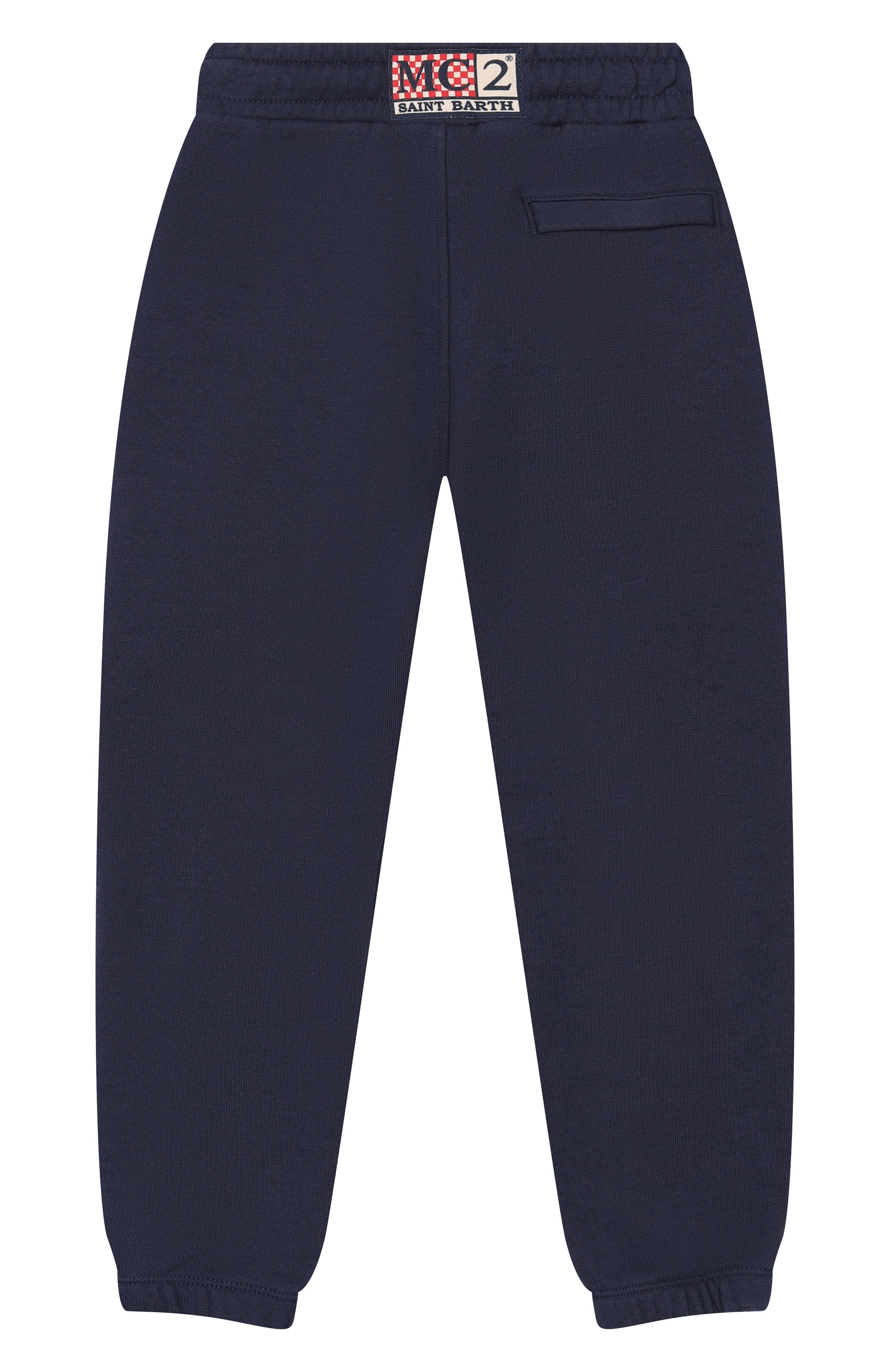 Джоггеры MC2 SAINT BARTH темно-синего цвета по цене 13150 руб., арт. B0LT011-00086I/B0LT JR WN, фото 2 Джоггеры MC2 SAINT BARTH, арт. B0LT011-00086I/B0LT JR WN, фото 2