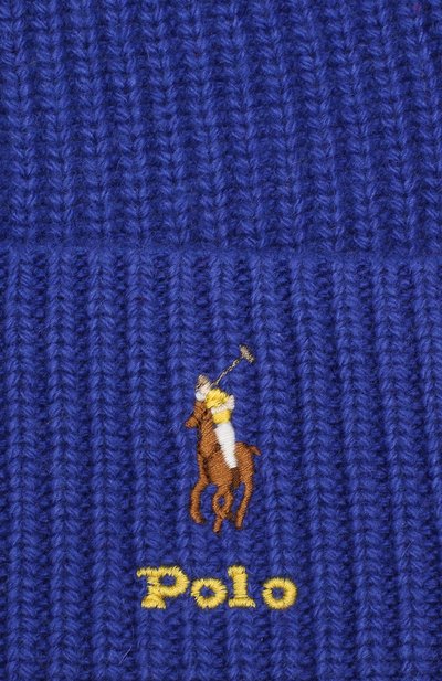 Шапка из смеси шерсти и хлопка POLO RALPH LAUREN, арт. 455779091, фото 3