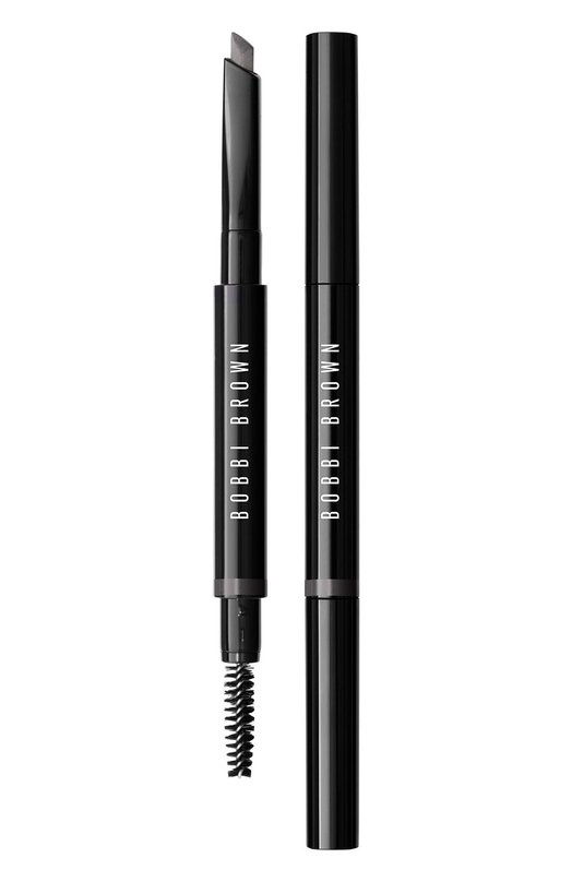фото Стойкий карандаш для бровей оттенок, soft black (0,33g) bobbi brown