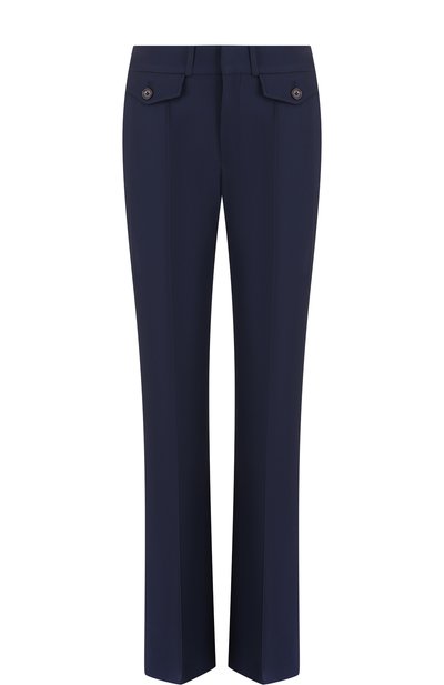Женские однотонные расклешенные брюки со стрелками CHLOÉ, арт. CHC18APA94237