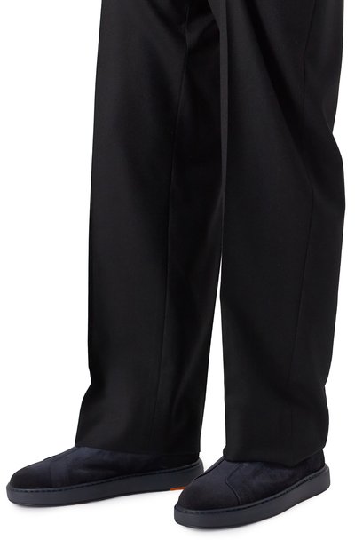 Замшевые кеды cleanic SANTONI, арт. MBCG221050CATGEL, фото 3