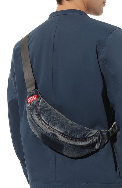 Джинсовая поясная сумка DIESEL, арт. X09379/P5185, фото 2