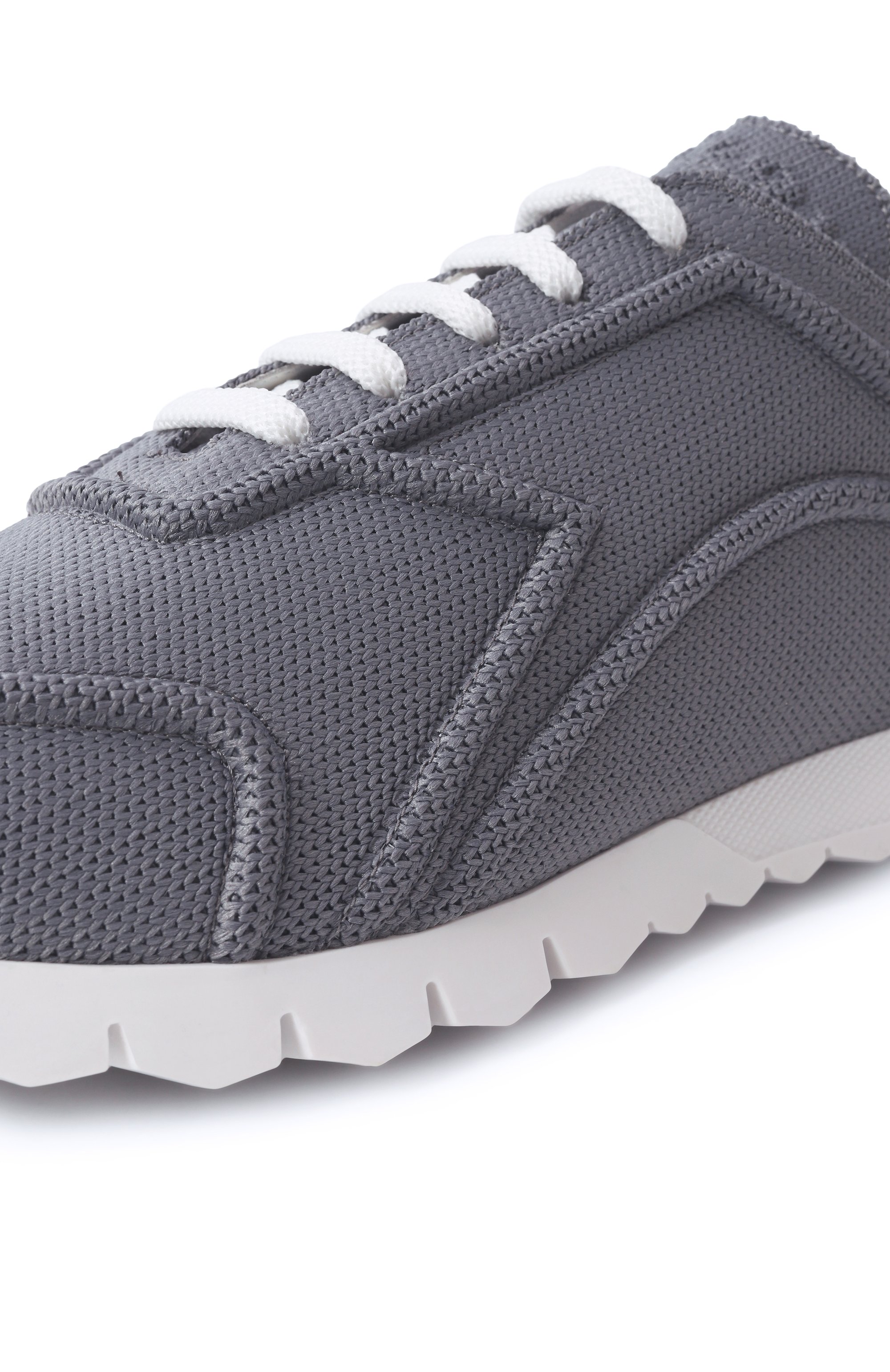 Текстильные кроссовки ea KITON, арт. USSA117N01063, фото 7