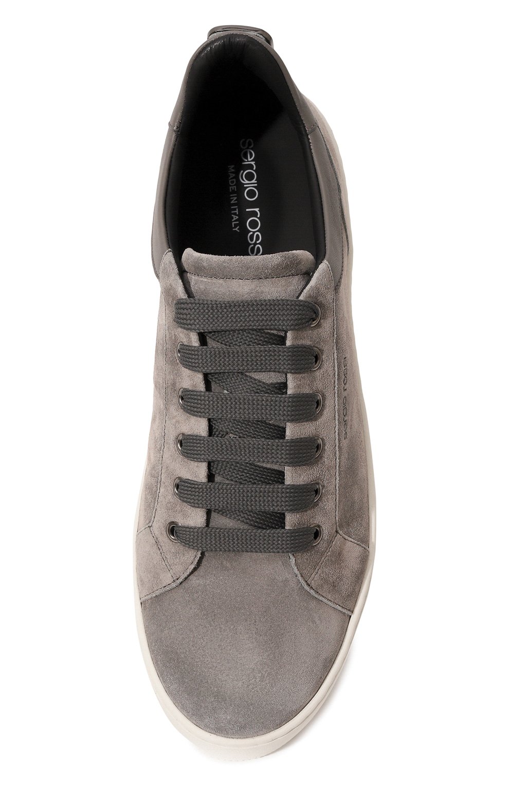 Замшевые кеды sr addict signature SERGIO ROSSI, арт. B05810/MFL260, фото 6