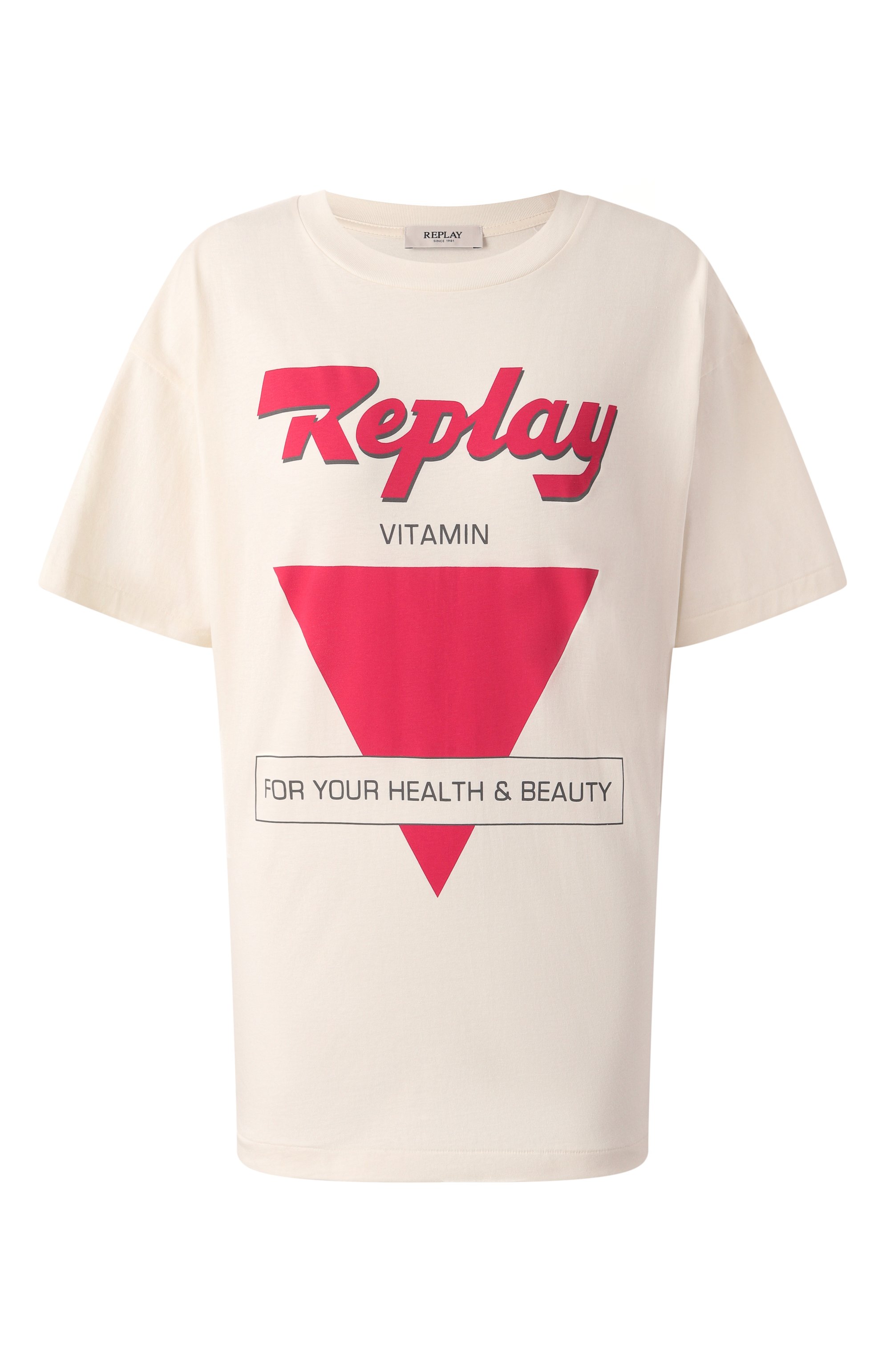 Хлопковая футболка REPLAY, арт. W3378 .000.2660, фото 1