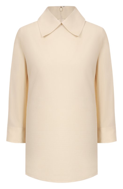 Шерстяная блузка Jil Sander J01NC0170/J40171 Кремовый J01NC0170/J40171