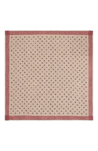 Шерстяной платок BRUNELLO CUCINELLI бежевого цвета по цене 22400 руб., арт. ML8450091, фото 3 Шерстяной платок BRUNELLO CUCINELLI, арт. ML8450091, фото 3