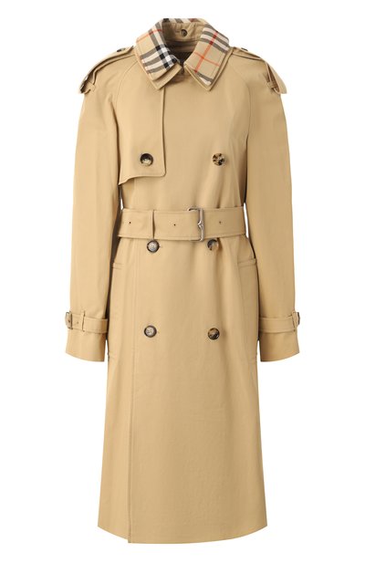 Женский хлопковый тренч BURBERRY, арт. 8091066