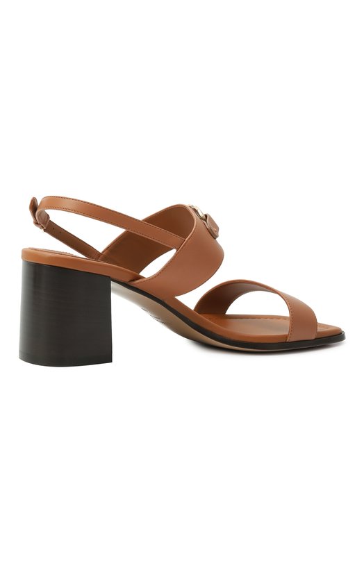 Кожаные босоножки Ferragamo 01G963/769667 Коричневый  01G963/769667 Фото 5