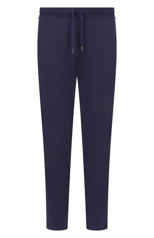 Хлопковые брюки Brunello Cucinelli MW8633243G Синий MW8633243G