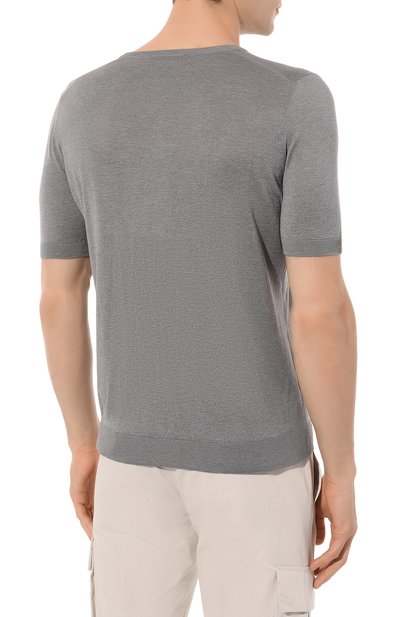 Шелковый джемпер ANDREA CAMPAGNA, арт. 43172/30901, фото 4