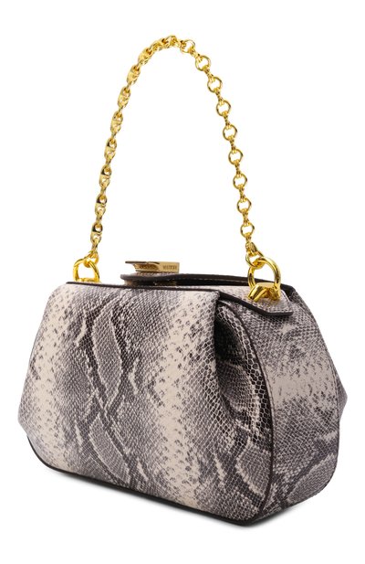 Сумка oyster mini YUZEFI, арт. 0YSTER CLUTCH MINI/EMB0SSED LEATHER, фото 4