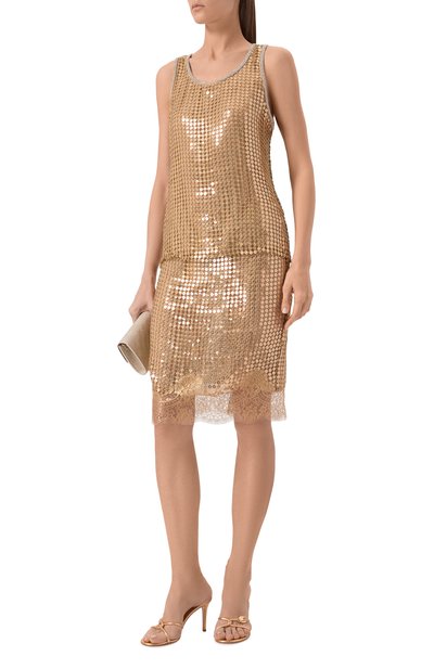 Майка с отделкой пайетками ELIE SAAB, арт. T0309/PA013, фото 2