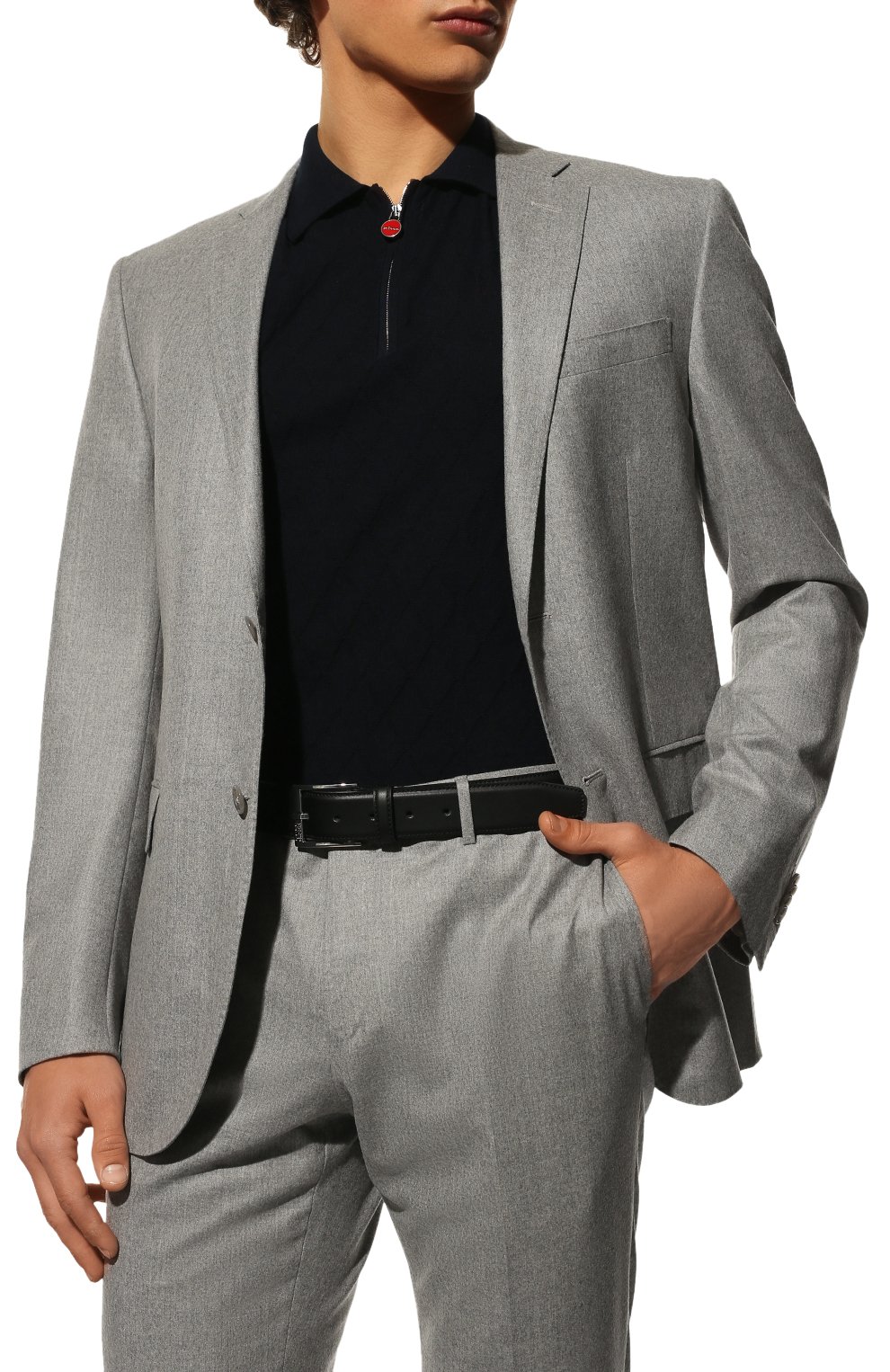 Кожаный ремень BOSS, арт. 50385849, фото 2