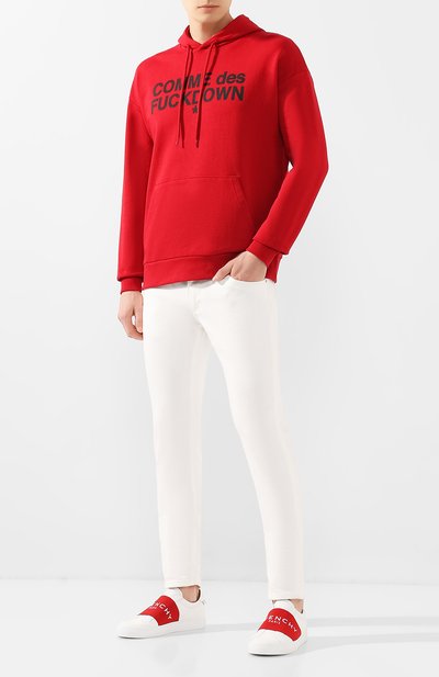 Хлопковое худи COMME DES FUCKDOWN, арт. CDFU700P, фото 2