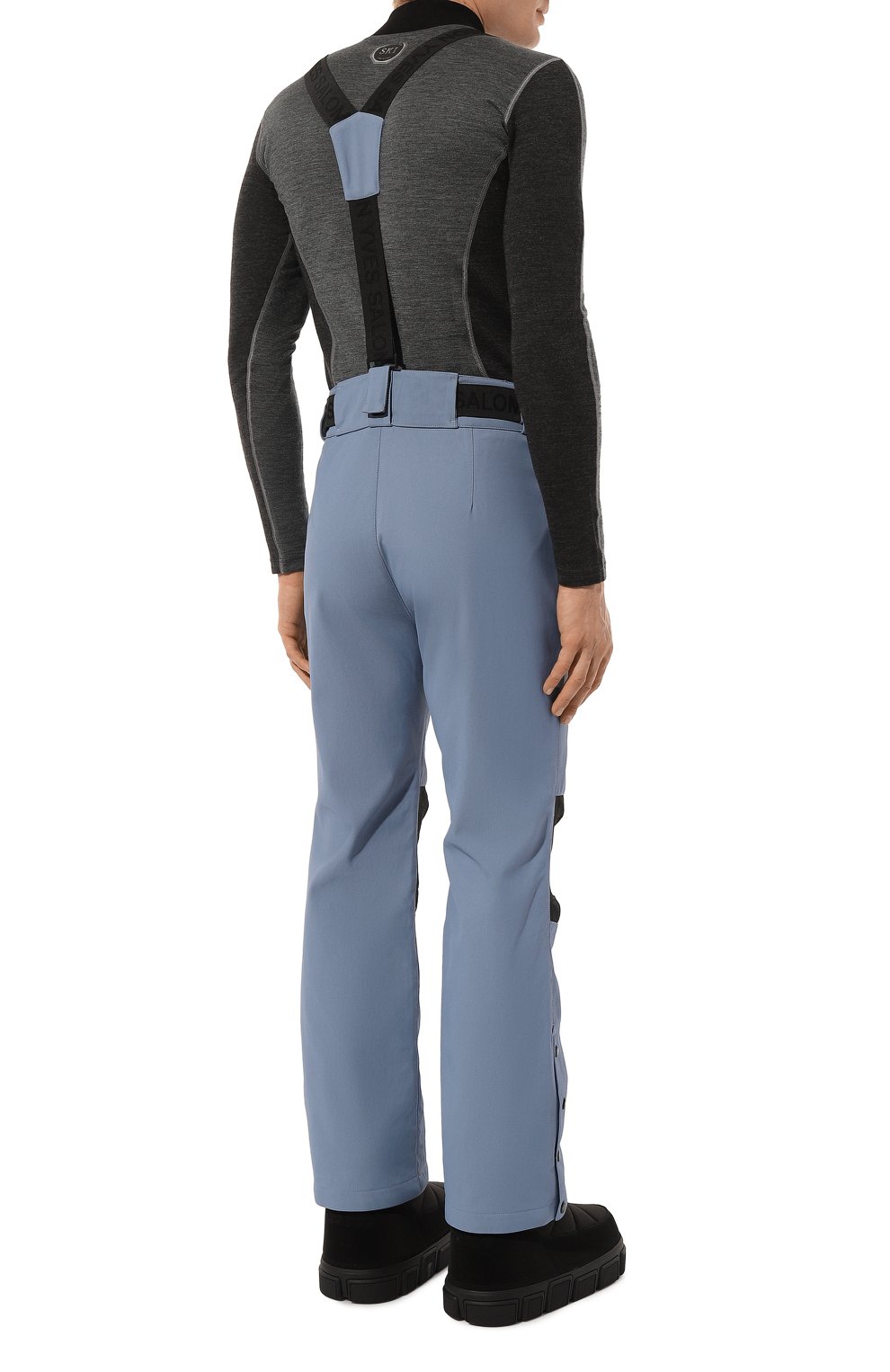 Брюки YVES SALOMON голубого цвета по цене 66100 руб., арт. 25WIP008XXK13W, фото 4 Брюки YVES SALOMON, арт. 25WIP008XXK13W, фото 4
