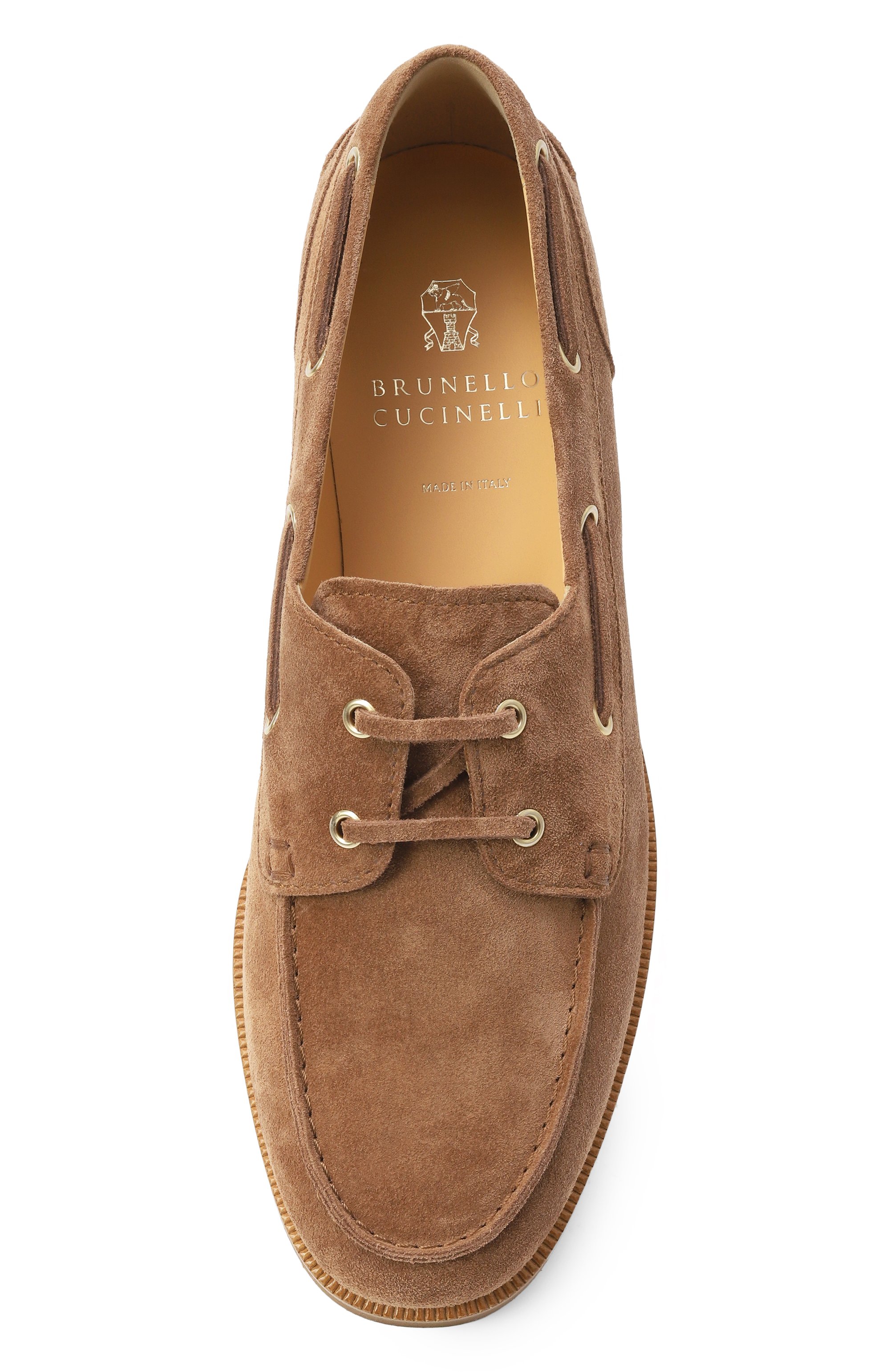 Замшевые топсайдеры BRUNELLO CUCINELLI, арт. MPUSILF737, фото 6