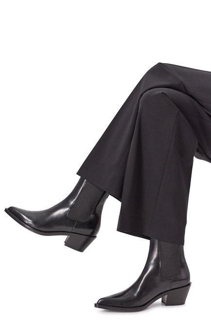 Женские кожаные ботильоны wylie 55 GIANVITO ROSSI, арт. G72901.45CU0.DVDNER0