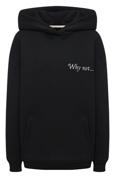 Женский хлопковое худи SEVEN LAB, арт. HW20-WN black