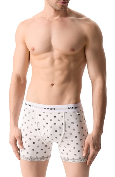Комплект из двух боксеров AMIRI белого цвета по цене 19650 руб., арт. AMUWBF1004, фото 2 Комплект из двух боксеров AMIRI, арт. AMUWBF1004, фото 2