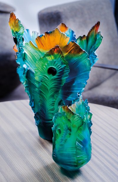 Ваза fleur de paon small DAUM, арт. 05694, фото 2