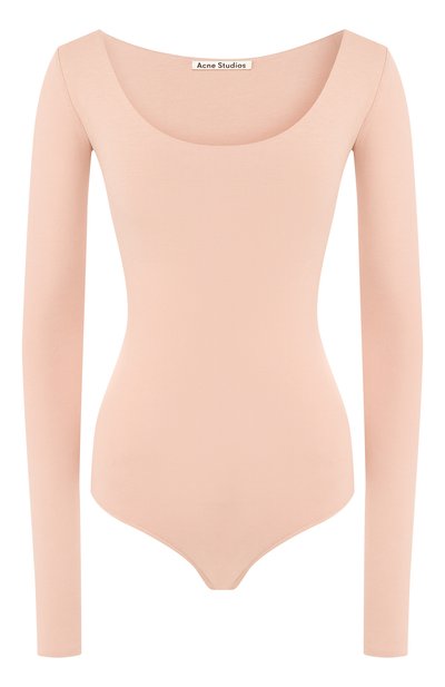 Женское хлопковое боди ACNE STUDIOS, арт. AL0066