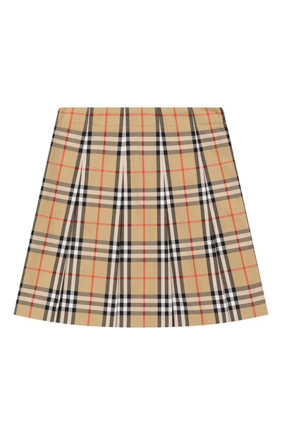 Хлопковая юбка BURBERRY, арт. 8117155