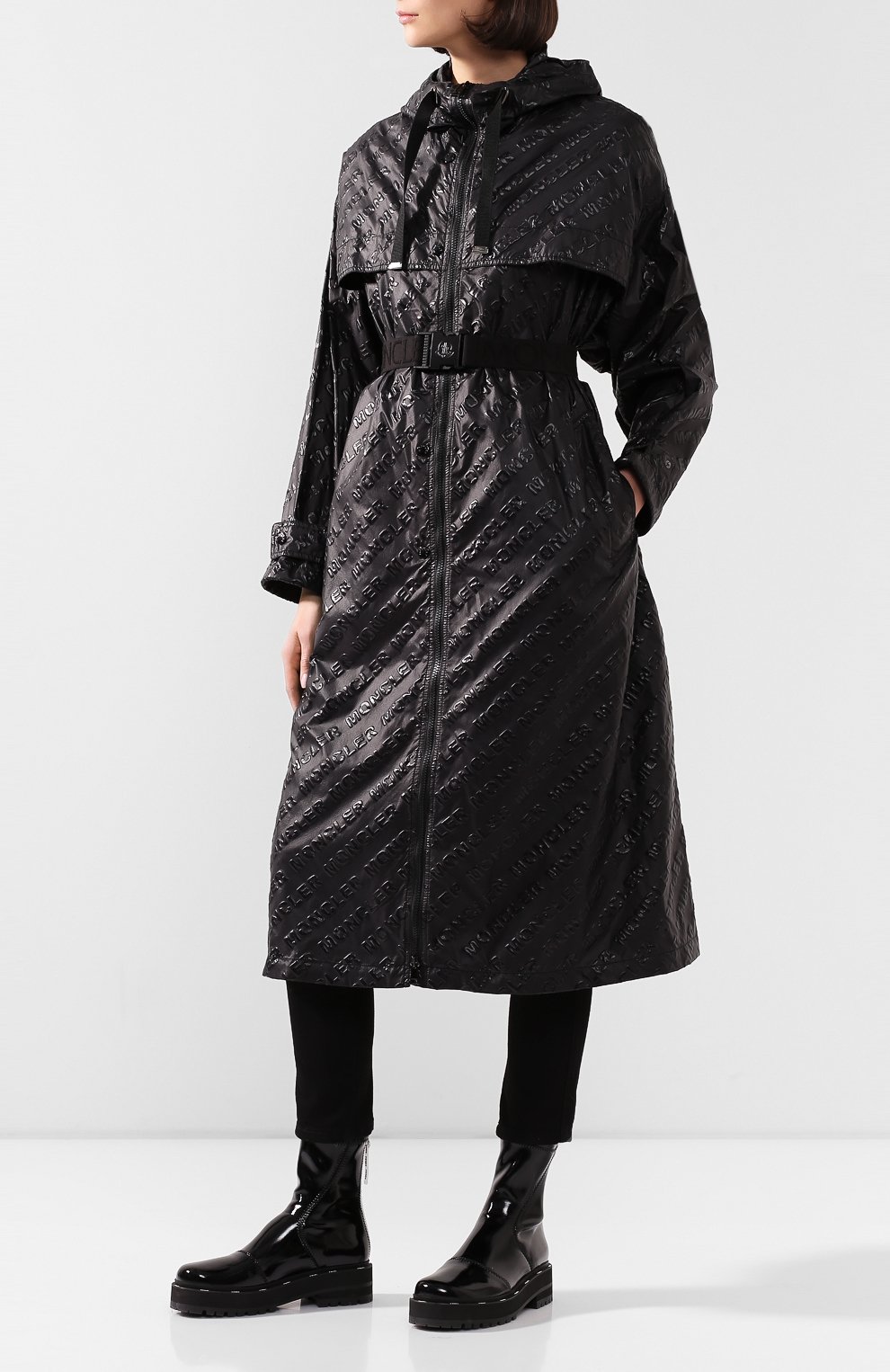 Плащ c поясом MONCLER, арт. F1-093-1D705-00-C0475, фото 2