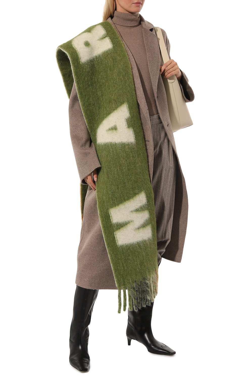 Шерстяной шарф MARNI, арт. SCMC0103A0/UAW017, фото 3