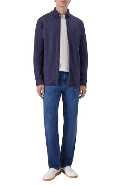 Льняная рубашка PAUL&SHARK, арт. 26411202, фото 2