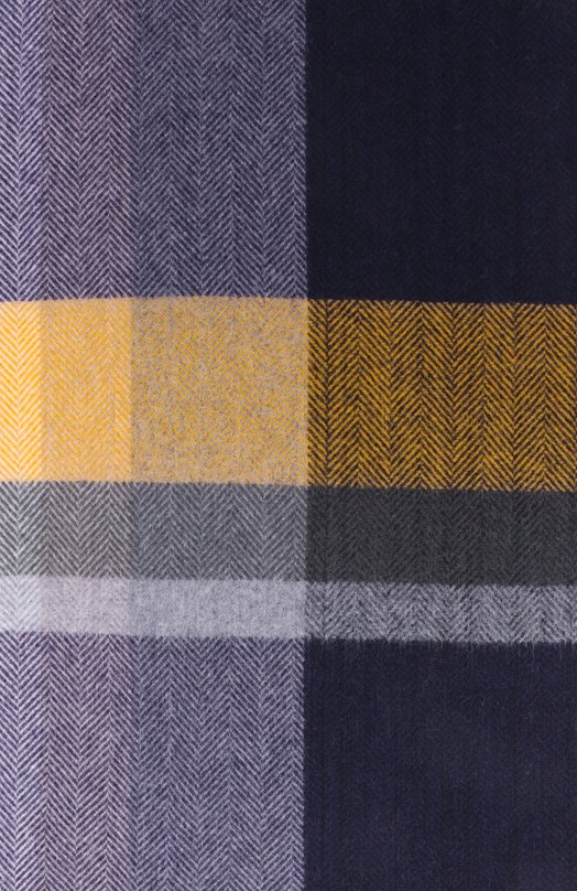 Шарф из шерсти и кашемира Andrea Campagna 623234 Фиолетовый  623234 Фото 4