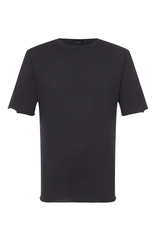 Хлопковая футболка Transit CFUTRC1363 Чёрный CFUTRC1363