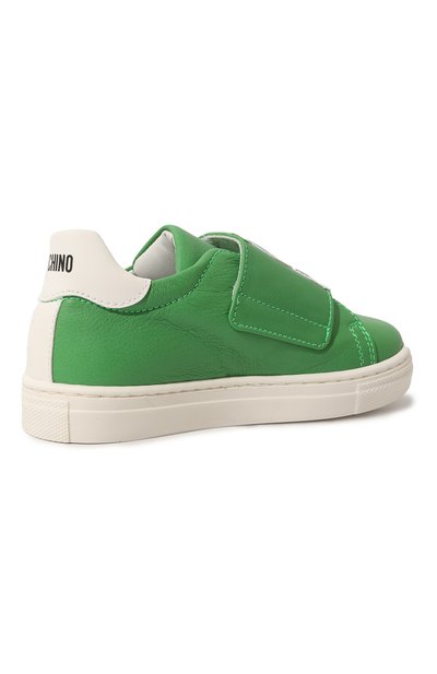 Кожаные кеды MOSCHINO, арт. 74344, фото 3